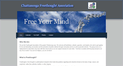 Desktop Screenshot of chattfreethought.com